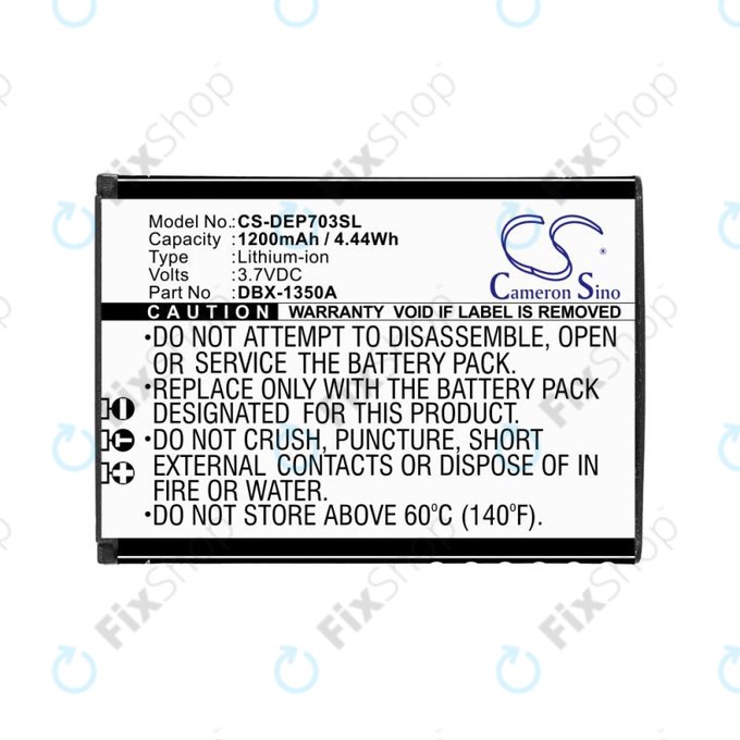 Батерия за Doro 7030, 7031, DFC-0270, 7080, 1200mAh, Li-Ion, 3.7V, DBX-1350A, HQ