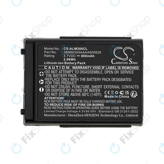 Батерия за Alcatel Mobile 300, 400 Dect, Mobile Reflexes 300, 400, 800mAh, Li-Ion, 3.7V, 3BN66305AAAA000828, HQ