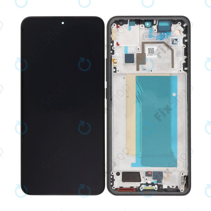 дисплей OLED за Xiaomi 13T 13T Pro, Тъчскрийн и рамка, черен, Black