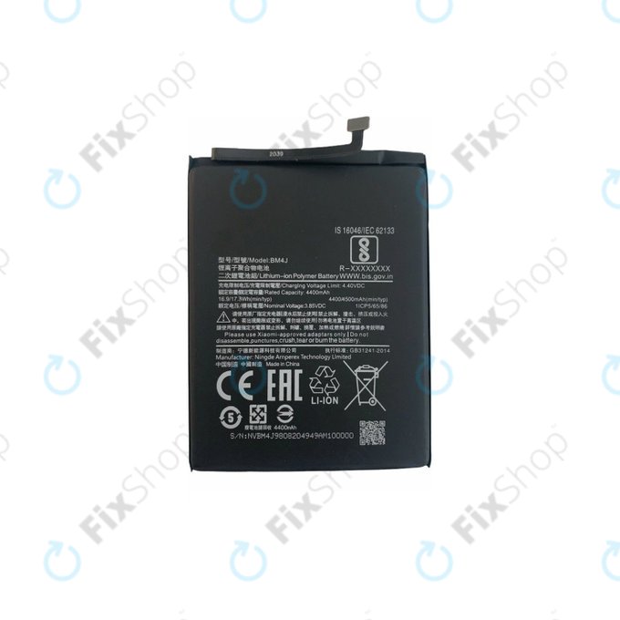 Батерия за Xiaomi Redmi Note 8 Pro, BM4J, 4500mAh