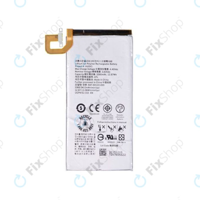 Батерия за Blackberry Priv, BAT-60122-003, 3410mAh