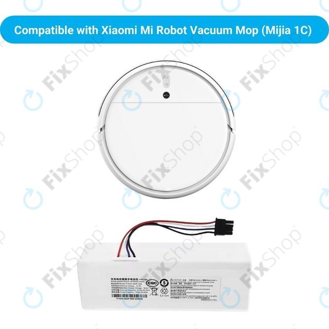 Батерия за Xiaomi Mi Robot Vacuum Mop (Mijia 1C), STYTJ01ZHM, Li-Ion 14.4V 2600mAh
