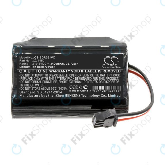 Батерия за Ecovacs Deebot Slim, D36, 3400mAh, Li-Ion, 10.8V, ZJ1450, HQ