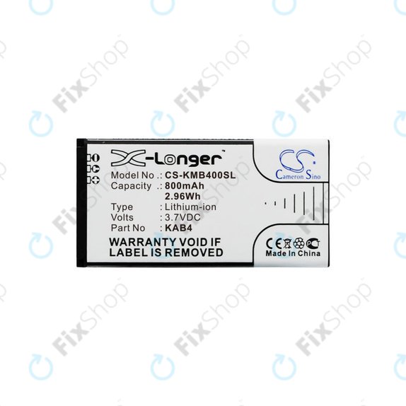 Батерия за Maxcom MM720, 800mAh, Li-Ion, 3.7 V, KAB4, HQ