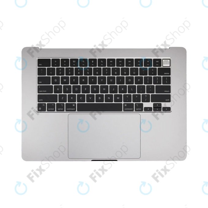Горен корпус с клавиатура за MacBook Air 15", A3114 (2024), с US клавиатура и батерия, Space Gray, 661-40266, Genuine Apple