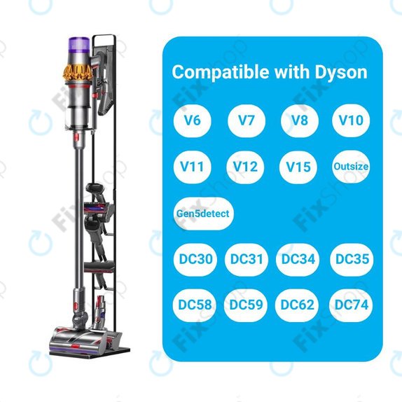 Стойка за Dyson V-series, Outsize, Gen5detect, DC-series