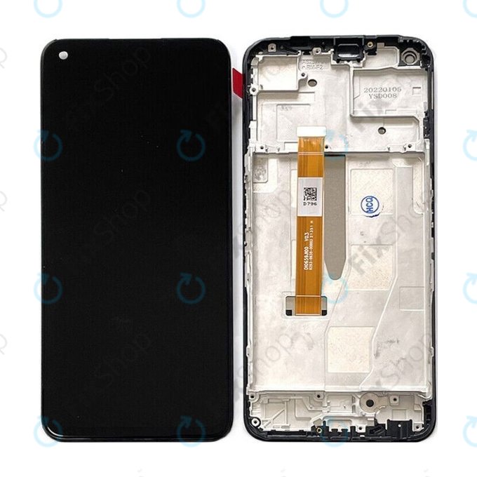 дисплей за Realme 9 Pro RMX3471 RMX3472, Тъчскрийн и рамка, TFT