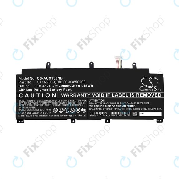 Батерия за Asus ROG Flow X13 GV301QE-K6008, 3950mAh, Li-Pol, 15.48V, C41N2009, HQ