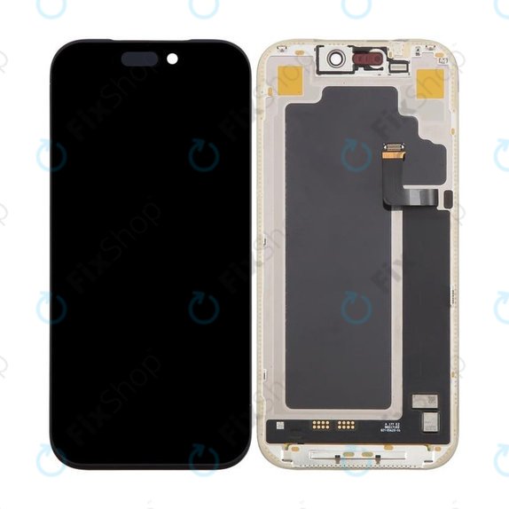 Дисплей Hard OLED за iPhone 17 Pro, Тъчскрийн с рамка, FixPremium