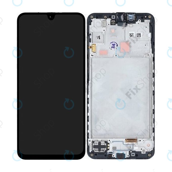 Дисплей за Samsung A16 5G, Blue Black, Тъчскрийн с рамка, GH82-36143A Genuine Service Pack