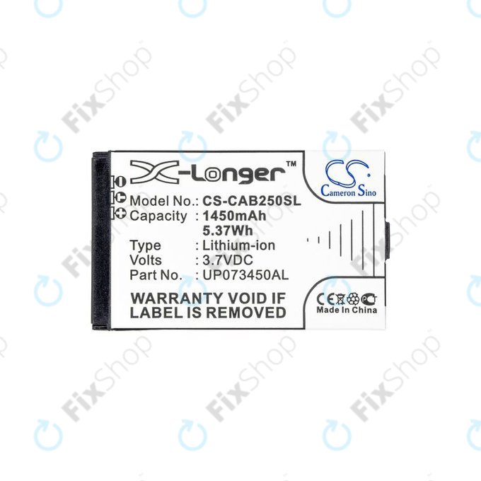 Батерия за Caterpillar CAT B25, UP073450AL, 1450mAh, HQ