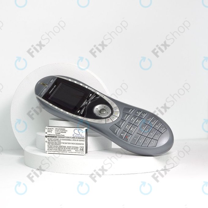 Батерия за Logitech Harmony 720, 780, 880, 890, 900, 950mAh, Li-Ion, 3.7V, R-IG7, HQ