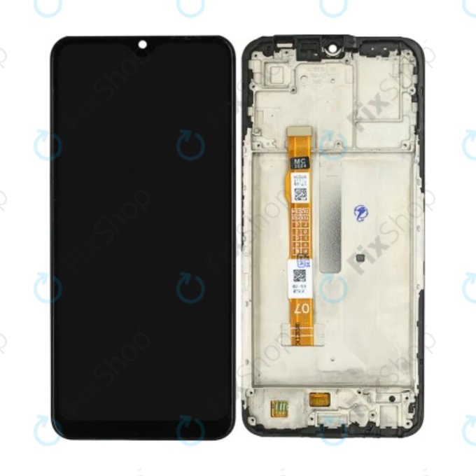 дисплей OLED за Vivo Y55, Тъчскрийн и рамка, Starlight Black