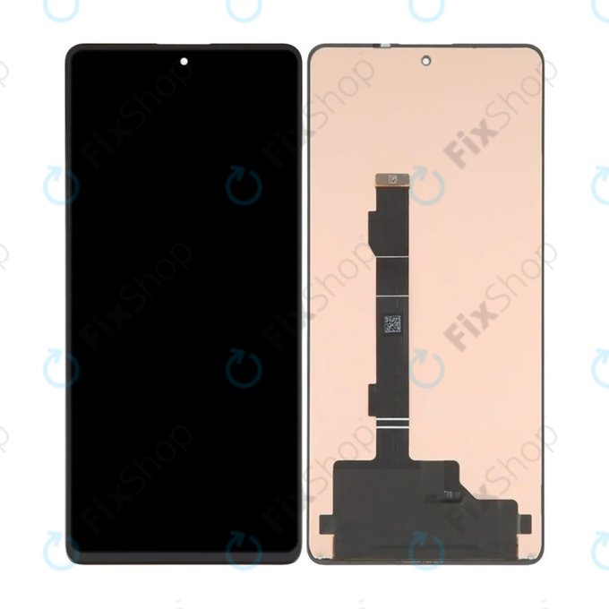 дисплей OLED за Xiaomi Redmi Note 13 Pro+ 23090RA98C, Тъчскрийн без рамка