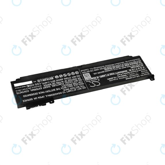 Батерия за Lenovo ThinkPad T460S, T470S, 2000mAh, Li-Pol, 11.4V, 00HW025, HQ