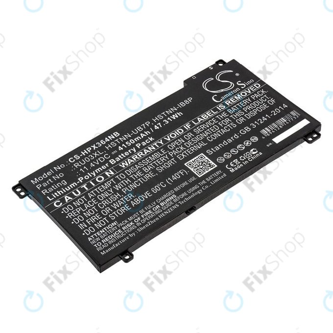 Батерия за HP ProBook x360 440 G1, x360 11 G3, 4150mAh, Li-Pol, 11.4V, HSTNN-UB7P, HQ