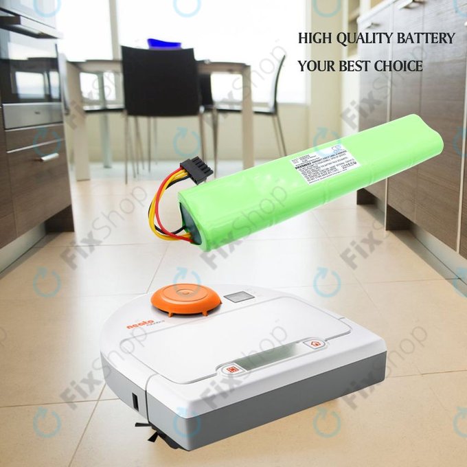 Батерия за Neato Botvac 70, 75, 80, 85, 2000mAh, Ni-MH, 12V, NX2000SCx10, HQ