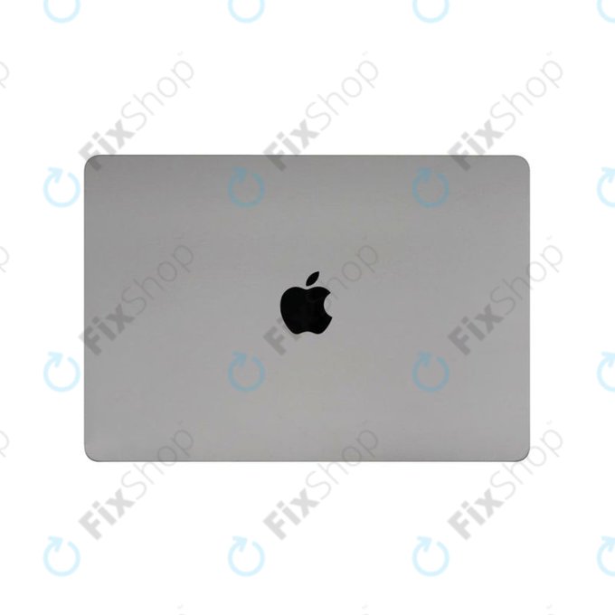 LCD дисплей за MacBook Air 15", A3114 (2024), с предно стъкло и капак, Space Gray, 661-40259, Genuine Apple