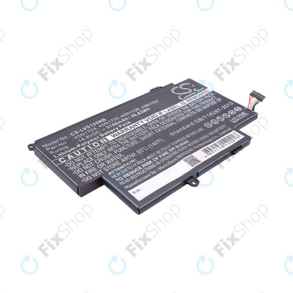 Батерия за Lenovo ThinkPad Yoga 12, Yoga S1, 3150mAh, Li-Pol, 14.8V, 45N1704, HQ