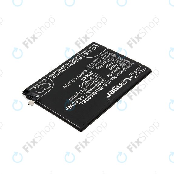 Батерия за Xiaomi Redmi Note 8T, 3800mAh, Li-Pol, 3.85 V, BN46, HQ