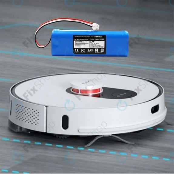 Батерия за Xiaomi EVA, EVE Plus, Viomi S9, Dreame D10 Plus, L10, Lenovo T1 Pro, Lydsto R1, R1 Pro, S1, S1 Pro, XJT-2P4S-5200, Li-Ion 14.4V 5200mAh