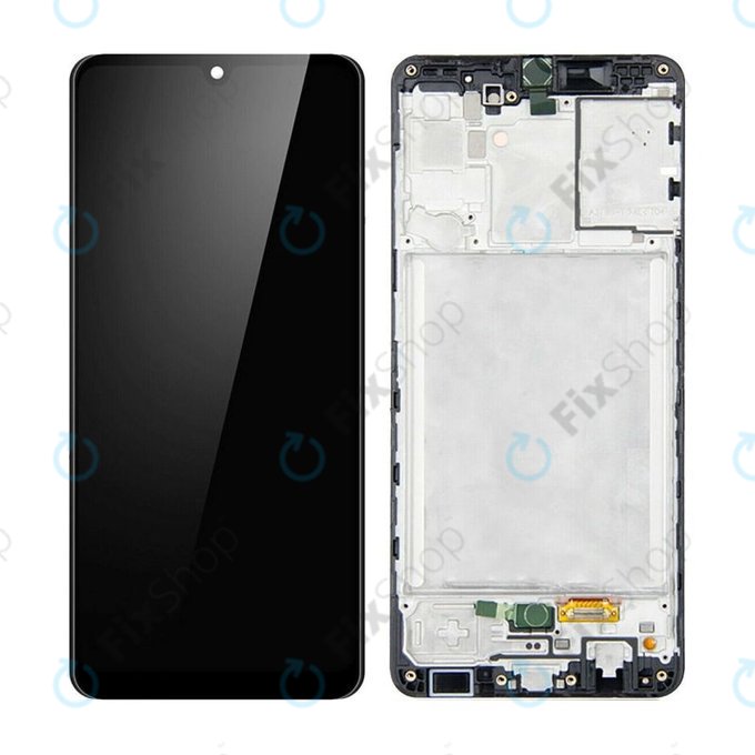 дисплей за Samsung A31 A315F, Тъчскрийн и рамка, Prism Crush Black, TFT