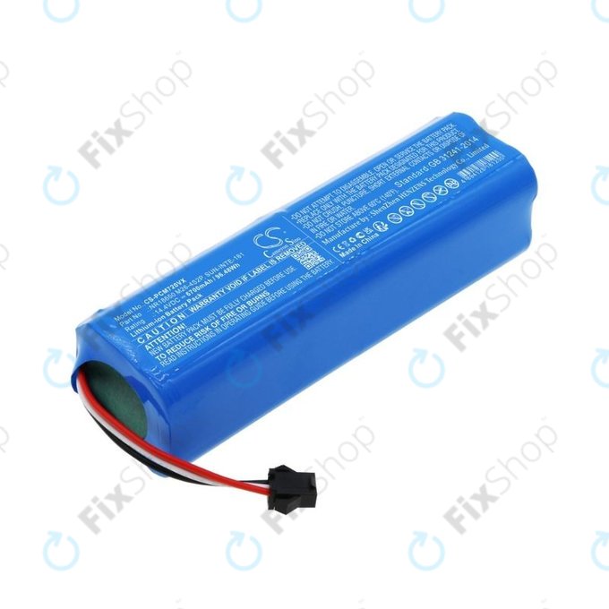 Батерия за Xiaomi EVA, EVE Plus, Viomi S9, Lenovo T1 Pro, Lydsto R1, R1 Pro, S1, S1 Pro, NR18650 M26-4S2P, SUN-INTE-181, H18650CH-4S2P, Li-Ion 14.4V 6700mAh, HQ
