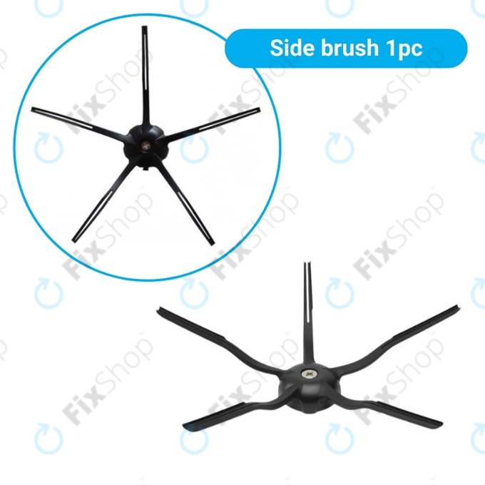 Стандартен комплект за Xiaomi Roborock S5 Max, S6, S6 MaxV, S6 Pure, Xiaowa E3, черен, Black