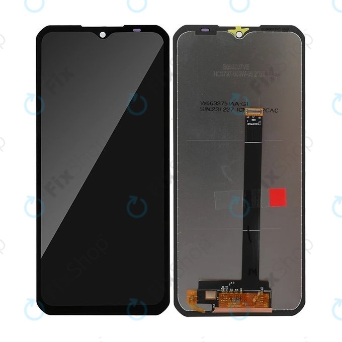 дисплей за Oukitel WP33 Pro, Тъчскрийн без рамка, TFT