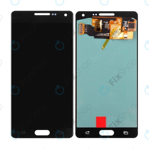 дисплей OLED за Samsung A5 A500F, Тъчскрийн без рамка, Midnight Black