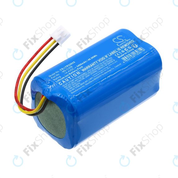 Батерия за Blaupunkt BlueBot XSMART, 3400mAh, Li-Ion, 14.4V, BPK-VCBB1XB, Xboost, D071-INR-CH-4S1P, HQ