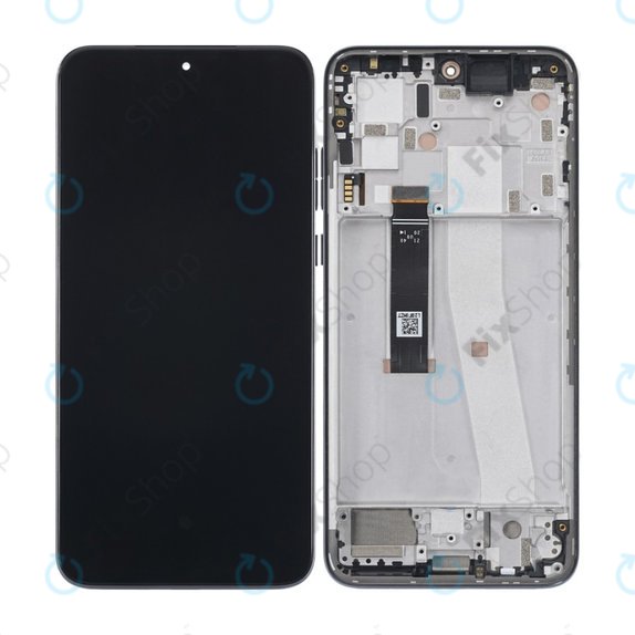 дисплей OLED за Motorola Edge 30 Neo, Тъчскрийн и рамка, Black Onyx