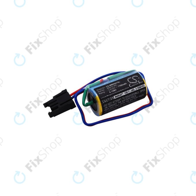 Батерия за Mitsubishi Robot Control PLC, A RH, MR, 1700mAh, Li-MnO2, 3.6V, B9670-MC, HQ