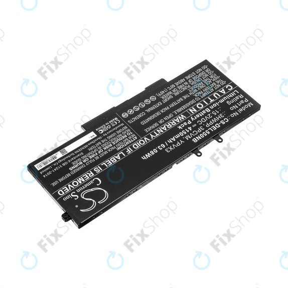 Батерия за Dell Latitude 5501, Latitude 5401, Latitude 14 5410, Latitude 15 5511, 4150mAh, Li-Ion, 15.2V, 3HWPP, HQ