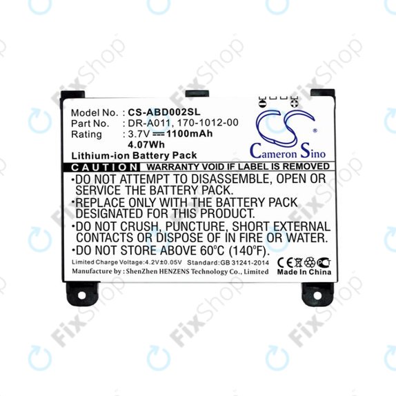 Батерия за Amazon Kindle 2, 1100mAh, Li-Ion, 3.7V, DR-A011, HQ