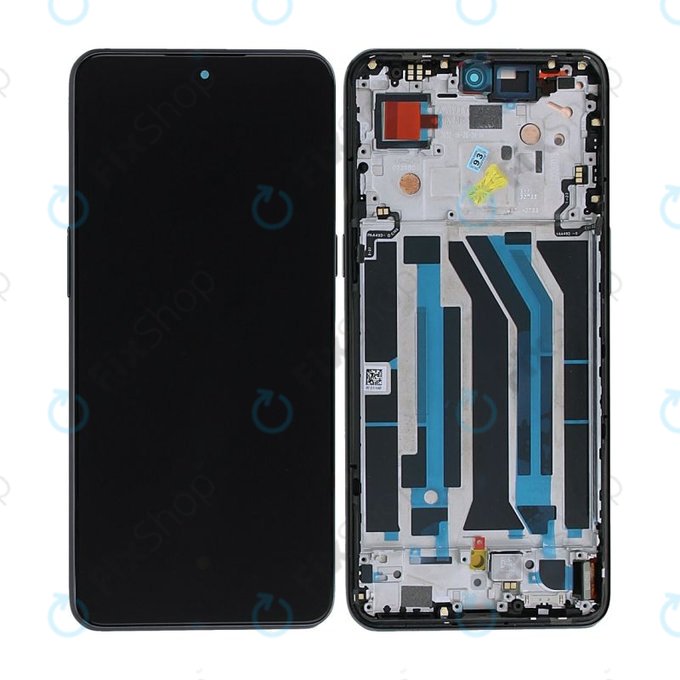 дисплей за OnePlus 10T, Тъчскрийн и рамка, черен, Black, TFT