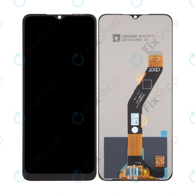 дисплей за Infinix Smart 7 HD X6516, Тъчскрийн без рамка, TFT
