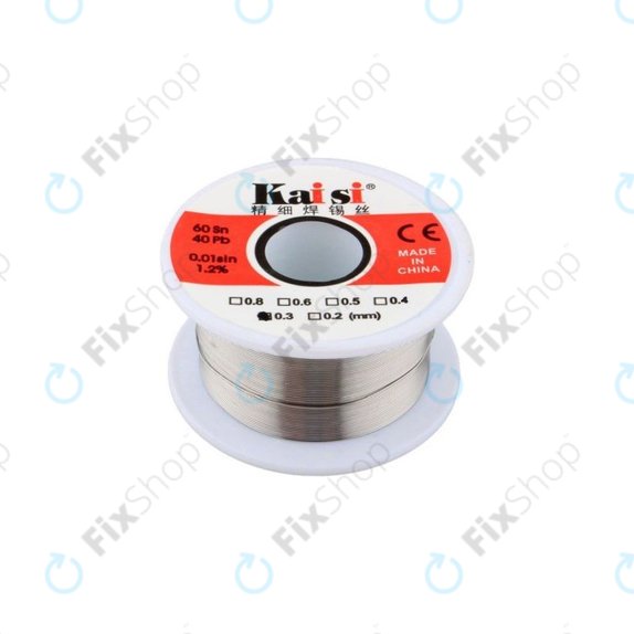 Поялъчна тел за прецизно запояване Sn/Pb – 0.3mm (50g), Kaisi