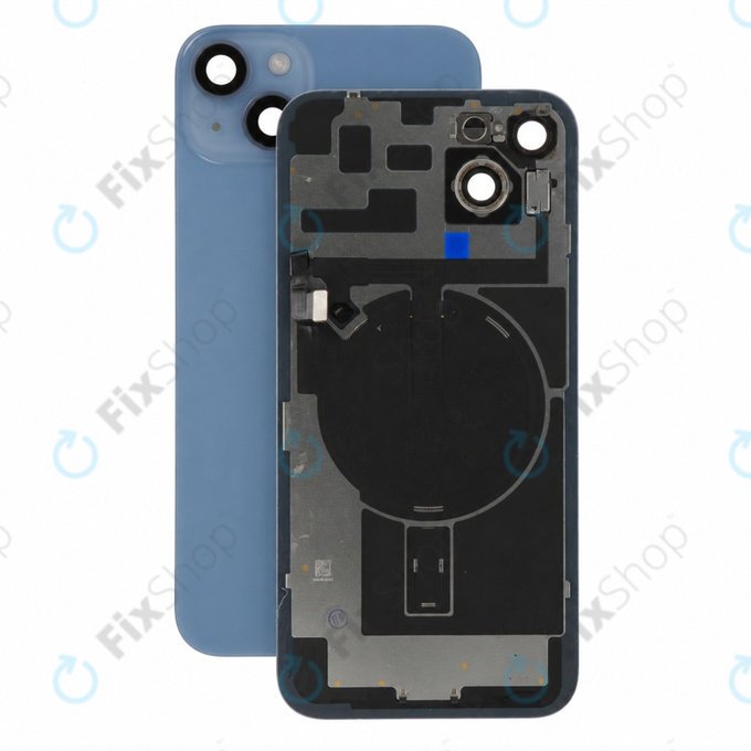 Стъкло на задния капак за iPhone 14 Plus, Blue, Pulled A