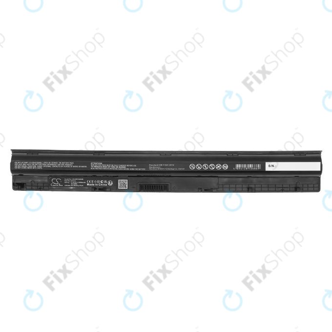 Батерия за Dell Inspiron 14, 15, 17, Vostro 14, 15, 2600mAh, Li-Ion, 14.8V, GXVJ3, HQ
