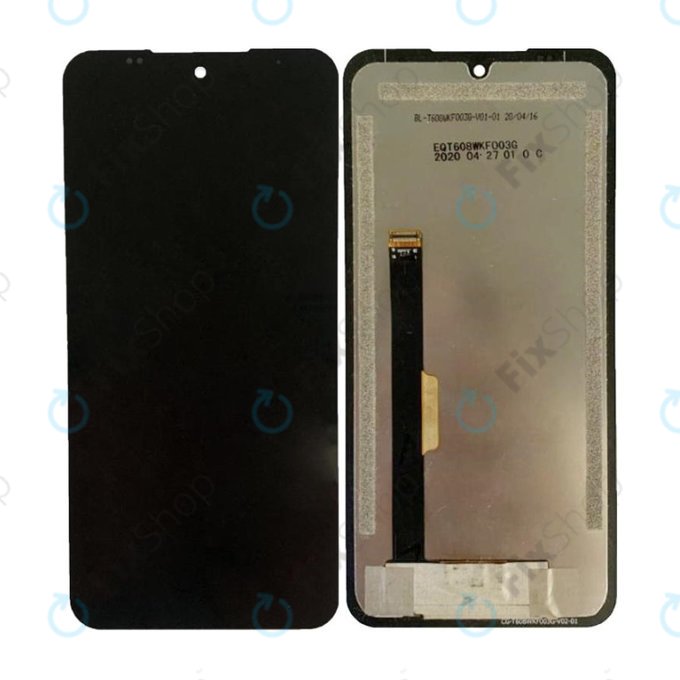 дисплей за Ulefone Armor 8 Pro, Тъчскрийн без рамка, TFT