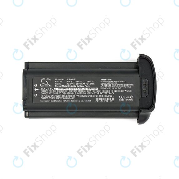 Батерия за Canon Eos 1Ds, 2000mAh, Ni-MH, 12V, NP-E3, HQ