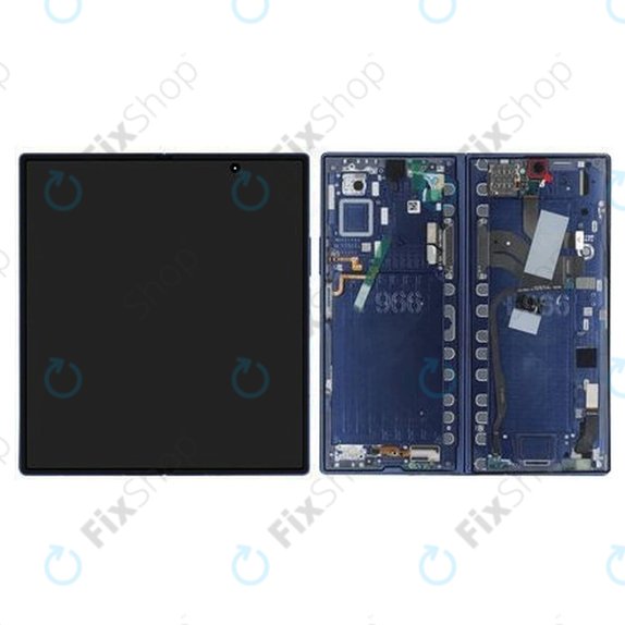 Дисплей OLED за Samsung Z Fold 7 F966B, Blue Shadow, Тъчскрийн с рамка