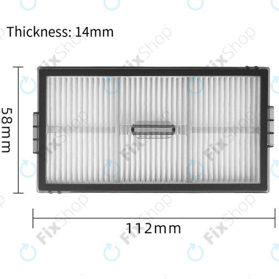 HEPA филтър, 2 бр. за Roborock Saros 10R