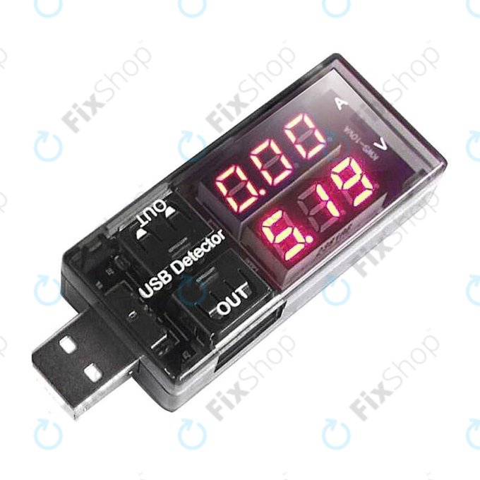 USB тестер за зареждане на смартфони (IN/OUT), Keweisi
