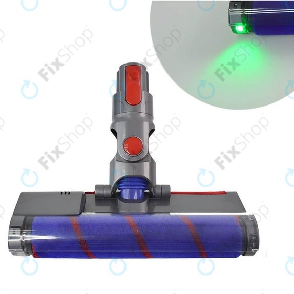 Подова глава с LED зелена светлина за Dyson V-series, Outsize