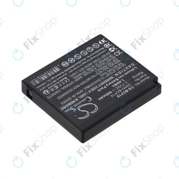 Батерия за Panasonic Lumix DMW-BCF10, 940mAh, Li-Ion, 3.7V, DMW-BCF10, HQ