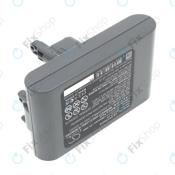 Батерия за Dyson DC31, DC34, DC35, DC44, DC45, DC56, 1500mAh, Li-Ion, 22.2V, 965557-03, HQ