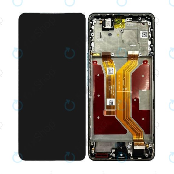 Дисплей за Honor Magic7 Lite, Jade Cyan, Тъчскрийн с рамка, 0235AMMN Genuine Service Pack