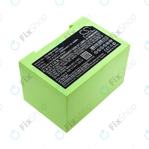 Батерия за iRobot Roomba e-series, i-series, ABL-D1, 4624864, ABL-D2, Li-Ion 14.4V 2600mAh, HQ